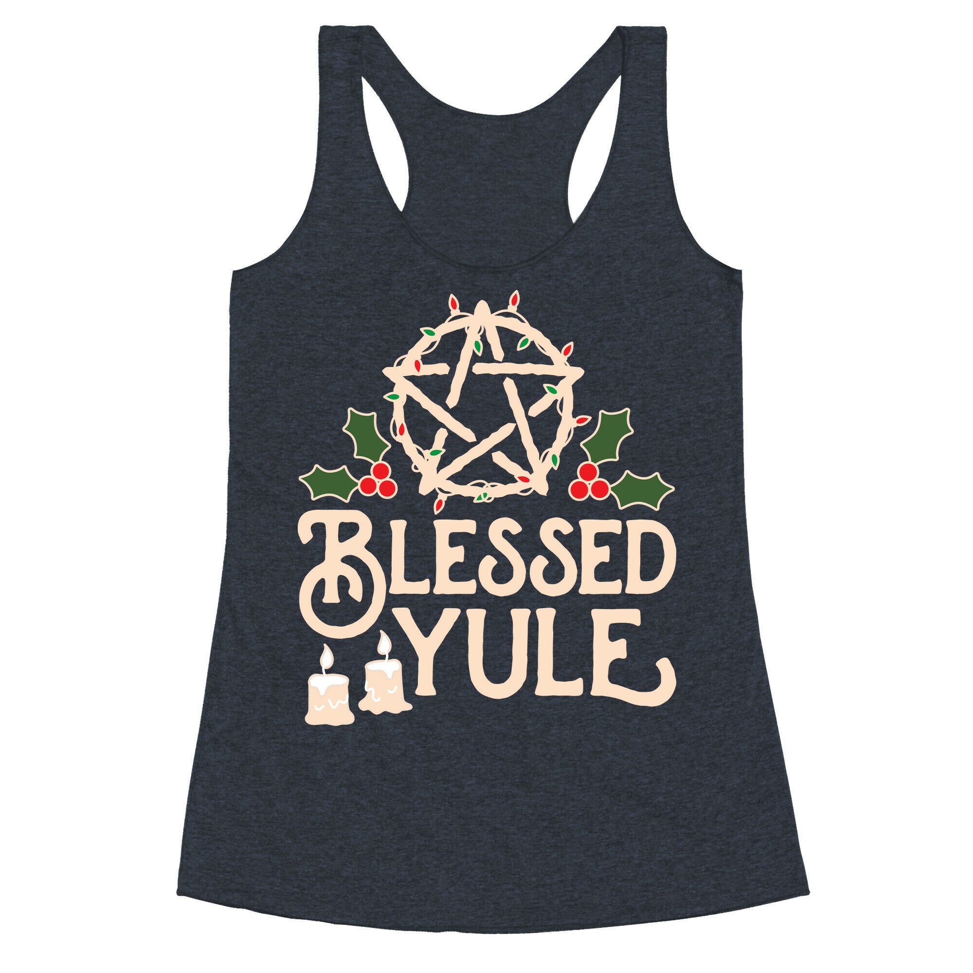 Blessed Yule Racerback Tank